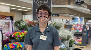 Picture of Melissa working at Jewel Osco.