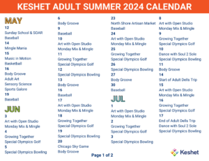 Rec Calendar Summer 2024