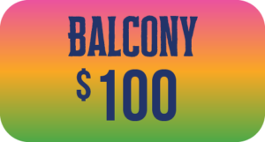 balcony $100