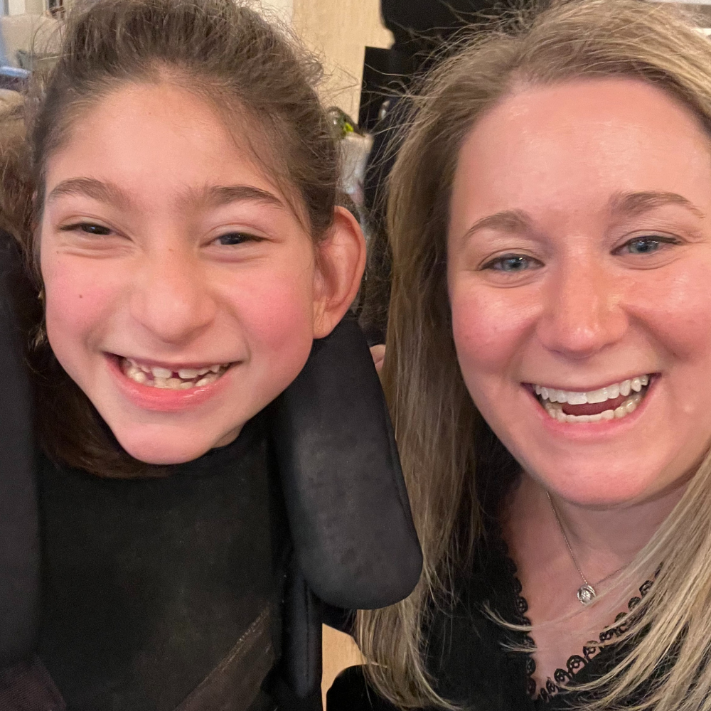 Selfie of Amy and her daughter Hannah