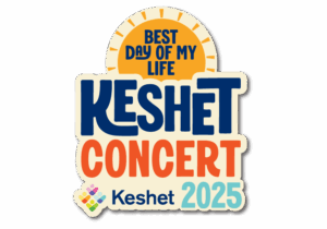 Keshet Concert 2025 with Keshet logo