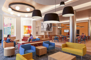 keshet building interior rendering