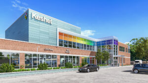 keshet building exterior rendering