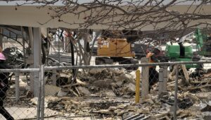 rubbish from demolition