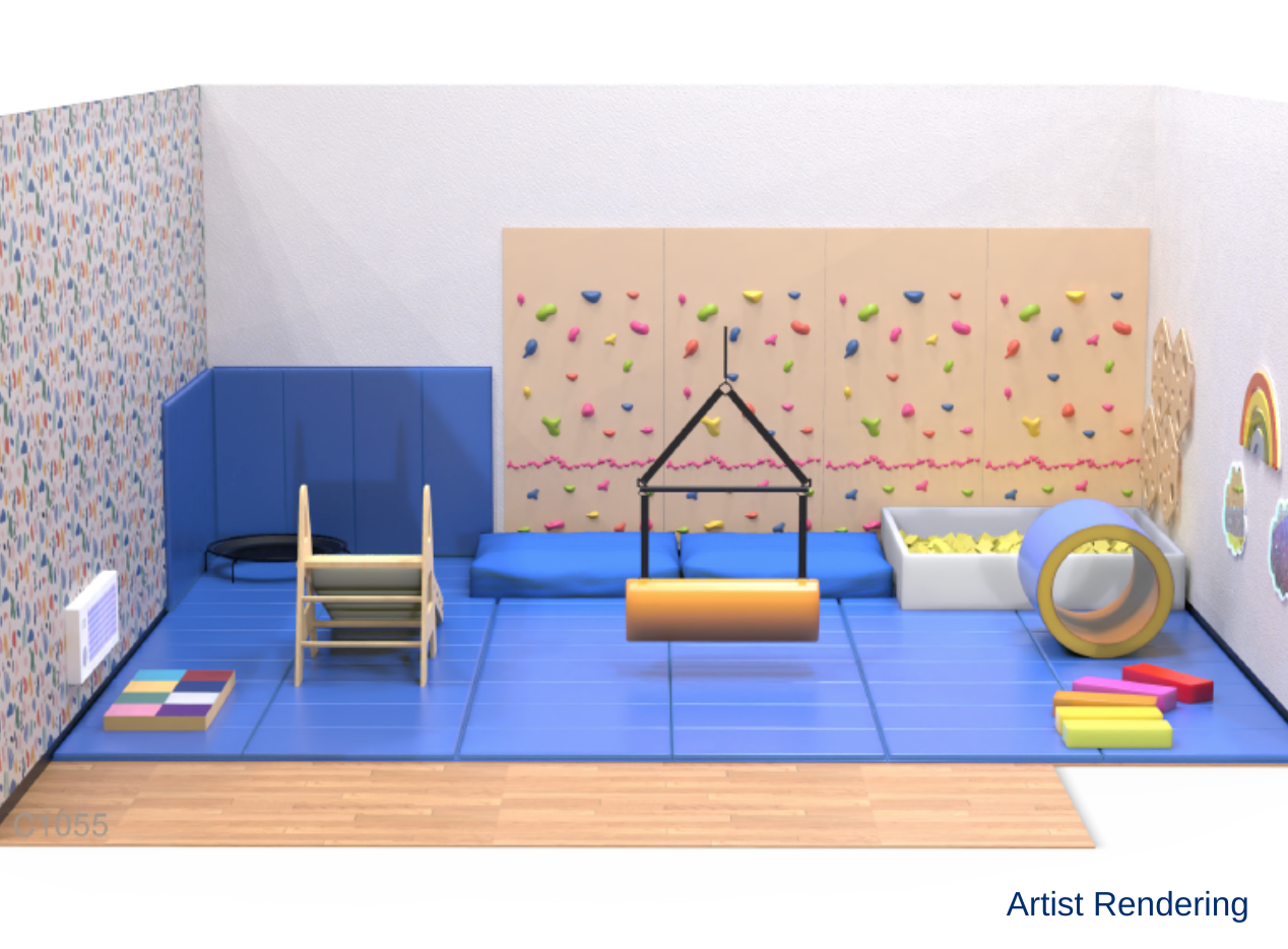 Sensory room rendering