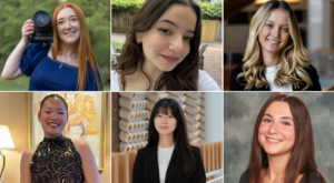 Collage of 6 headshots of our Keshet interns