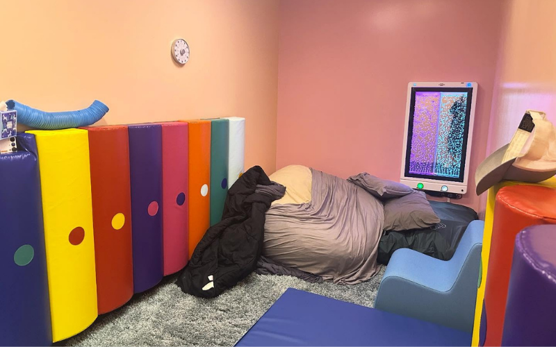 sensory room at keshet high school